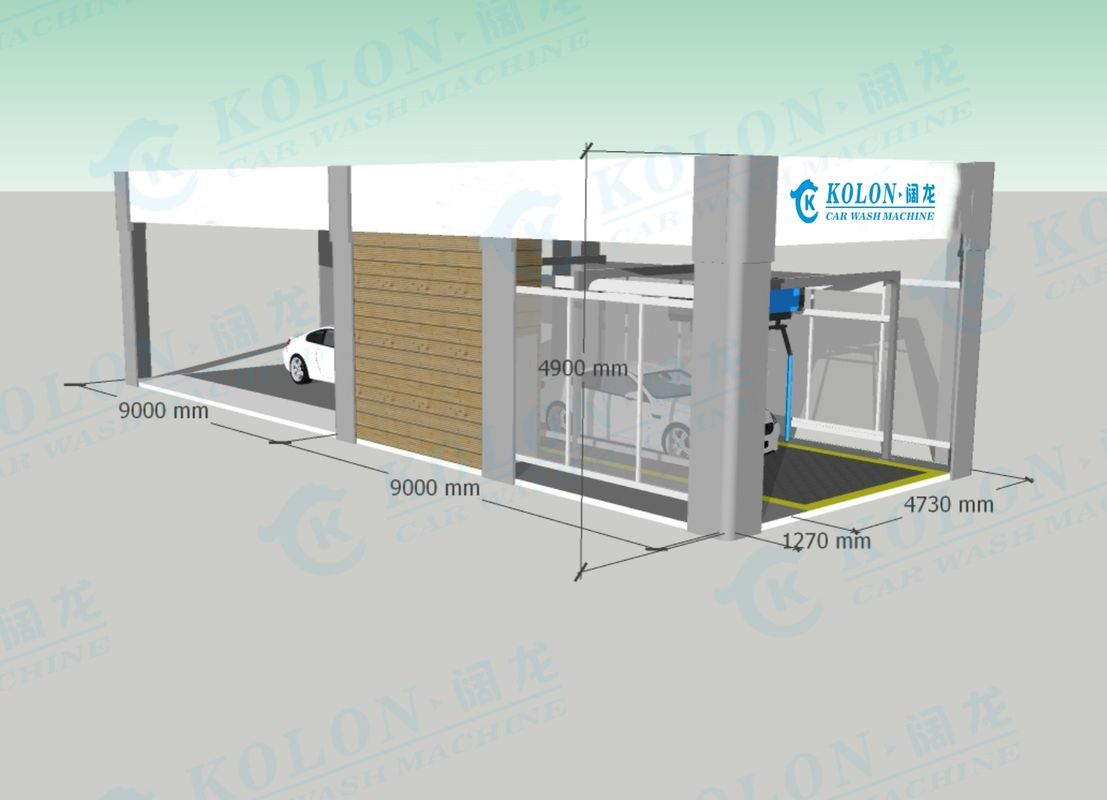 KOLON 380V 24.5kW Lavatrice auto senza contatto regolabile a pressione con funzione di lavaggio ad alta pressione